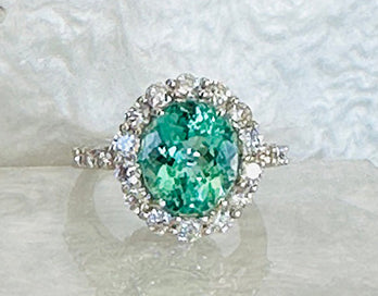 Paraiba Tourmaline, an extraordinary ring