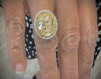 Fancy Yellow Diamond Ring