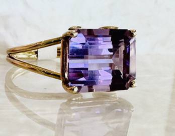 14k Amethyst Ring