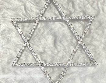 18k Diamond Star of David