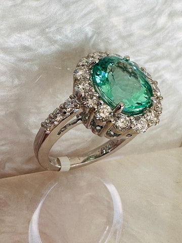 Paraiba Tourmaline, an extraordinary ring