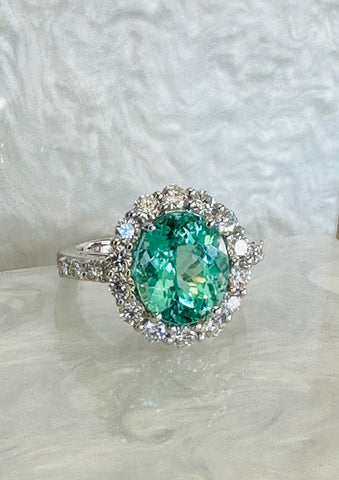 Paraiba Tourmaline, an extraordinary ring