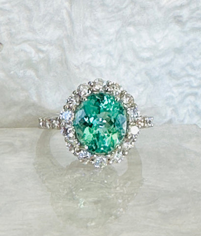 Paraiba Tourmaline, an extraordinary ring